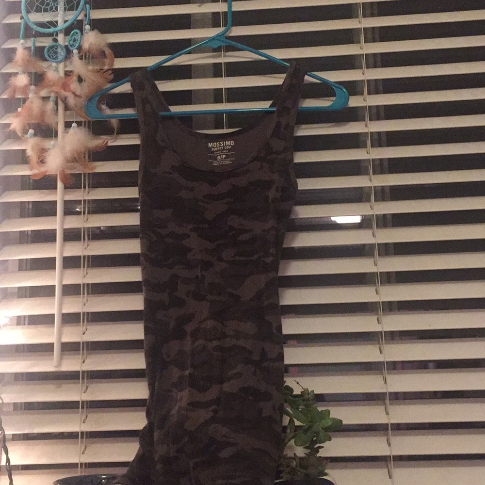 Camo tank top